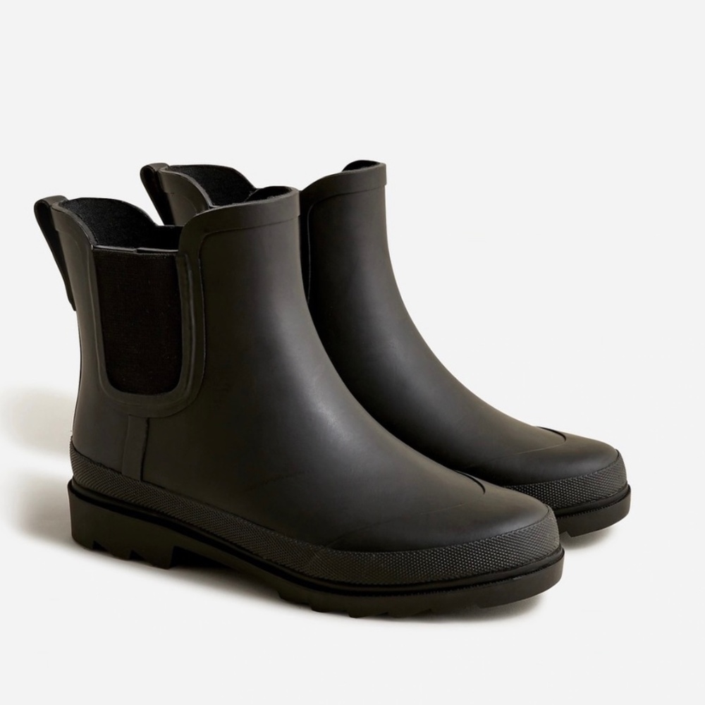 [SOLD] NWB J. Crew Short Lug Sole Rain Boots